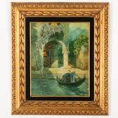 PAOLETTI Rodolfo 1866-1940,Canale veneziano con gondola,Wannenes Art Auctions IT 2023-05-25