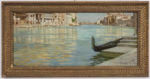 PAOLETTI Silvio 1864-1921,Canal Grande a Venezia,Casa d'Aste Santa Giulia IT 2019-04-06