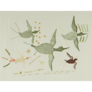 PAPERK Josie 1918-1997,FLYING BIRDS,1984,Waddington's CA 2022-10-06