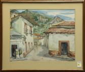 PAPPE Carl 1900-1998,Taxco,1941,Clars Auction Gallery US 2014-03-15