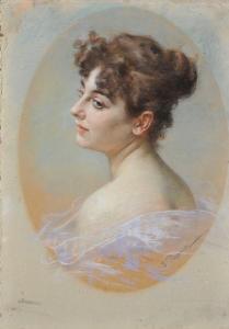 PAPPERITZ Fritz Georg 1846-1918,Figura di donna,Farsetti IT 2020-05-18
