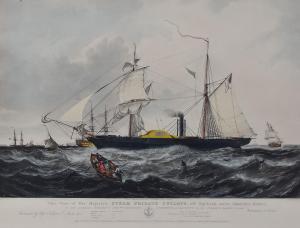 PAPPRILL Henry,Her Majesty's Steam Frigate Cyclops off Spithead,Canterbury Auction 2022-08-06