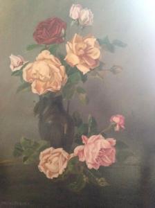 PAQUET Edmond 1900-1900,Bouquet de roses,1944,Rossini FR 2015-04-28