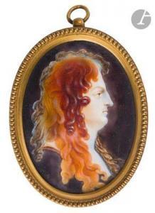 PARANT Louis Bertin 1768-1851,Portrait de Louis XIV,c.1820,Ader FR 2022-06-21