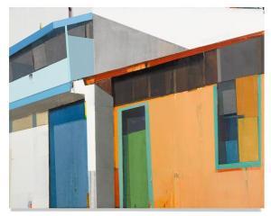 PARASNIS Siddharth 1977,Orange House Blue Storefront,2011,Bonhams GB 2020-06-11