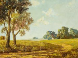 PARAVANO Dino 1935,Landscape with Road,5th Avenue Auctioneers ZA 2024-02-18