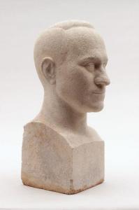 PARAYRE Henry 1887-1970,Buste de Monsieur Jean Gallia,1949,Lombrail - Teucquam FR 2019-02-23