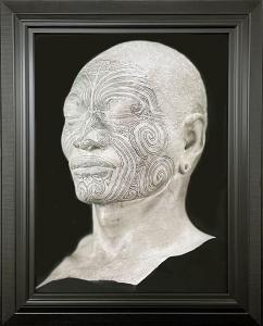 PARDINGTON Fiona 1961,Portrait of a life-cast of Matoua Tawai Three Q,International Art Centre 2024-03-26