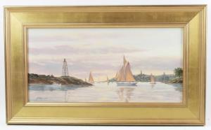 PARENT Yves 1941-2011,Marblehead Harbor, Evening Light,Kaminski & Co. US 2023-01-06