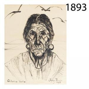 PARERA Josep 1900-1900,Gitana vella,1965,Lamas Bolaño ES 2014-12-18