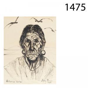 PARERA Josep 1900-1900,Gitana vella,1965,Lamas Bolaño ES 2014-07-22