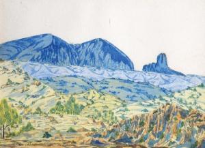 PAREROULTJA Reuben 1916-1986,MacDonnell Ranges,Leonard Joel AU 2011-05-08