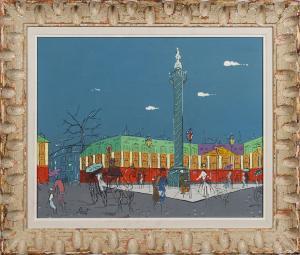 PARET Leu 1896-1976,Place de Vendome,Dargate Auction Gallery US 2009-02-06