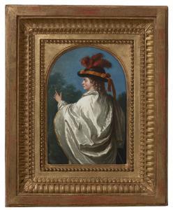 PARET Y ALCAZAR Luis 1746-1799,Portrait of an actor, half-length,Christie's GB 2022-10-07