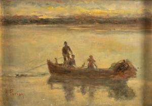PARIANI Alfredo 1876-1931,La gita in barca,Art International IT 2023-06-12