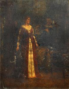 PARIS Jacqua D,Portrait of a lady under duress,Tring Market Auctions GB 2015-05-01