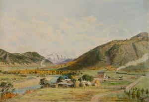 PARIS Walter 1842-1906,Colorado Landscape,1891,Rachel Davis US 2019-06-08