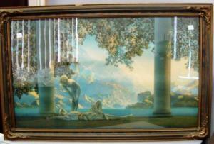 PARISH Maxfield,Parrish - Daybreak - Large Format,1910,Alderfer Auction & Appraisal 2008-05-15