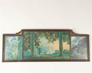 PARISH Maxfield 1900-1900,Parrish Print Triptych,Harlowe-Powell US 2010-01-22