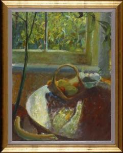 PARISH Vicki,Inside Looking Out, Still Life with Window,Theodore Bruce AU 2015-10-25