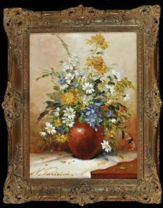 PARISINI Nicole 1924,Wiesenblumen in Vase,Allgauer DE 2017-07-05