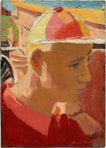 PARK David 1911-1960,Boy in Colored Cap,1950,Phillips, De Pury & Luxembourg US 2023-11-15