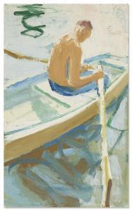 PARK David 1911-1960,Rowboat,1954-1955,Christie's GB 2023-11-10