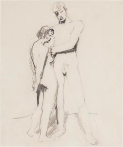 PARK David 1911-1960,Standing Couple,1955/59,Sotheby's GB 2024-03-04