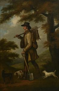 PARK Henry 1816-1871,The Warrener, a portrait of Richard Dewe,Dreweatts GB 2015-03-25