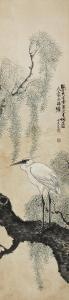 PARK Seung Moo 1893-1980,White Heron,Seoul Auction KR 2023-01-25