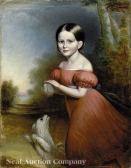 PARKER C. R 1800-1800,Portrait of Ann Elizabeth Lewis Wynn,1836,Neal Auction Company US 2007-10-06