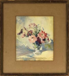 Parker Emma Alice 1876-1958,Floral still life,Eldred's US 2018-02-17