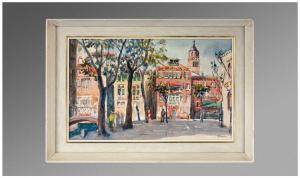 PARKER H. 1900-1900,A Sunny Venetian Square,Gerrards GB 2012-06-14