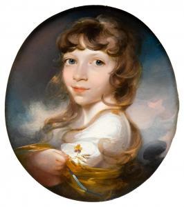 PARKER John 1730-1765,A portrait of a girl,Venduehuis NL 2023-05-25