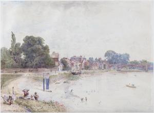 PARKER John 1839-1915,The Thames at Maidenhead,1883,Bellmans Fine Art Auctioneers GB 2023-03-28