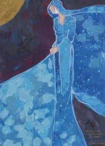 PARKER Katherine B,The Night Sky with Her Cloak of Stars,Burchard US 2016-05-22