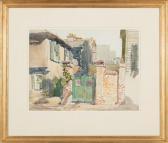 PARKER Paul 1905-1987,Untitled (Doorway, Charleston),1971,Neal Auction Company US 2021-02-07