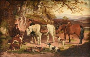 PARKER W,The Successful Hunt,1867,Simpson Galleries US 2017-06-10