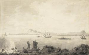 PARKES David 1763-1833,A DISTANT VIEW OF EDINBURGH FROM ACROSS THE FIRTH ,Mellors & Kirk 2017-06-21