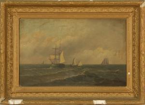 PARKHURST Nagel A 1900-1900,Sailing off the coast,Eldred's US 2008-07-17