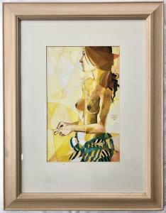 PARKIN Patterson 1948,Golden Nude,1996,International Art Centre NZ 2020-08-25