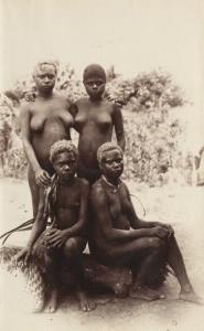 PARKINSON Richard 1844-1909,Habitants de la Nouvelle-Guinée,1885,Pierre Bergé & Associés 2012-03-07
