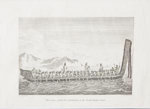 PARKINSON Sydney 1745-1771,Māori Waka,1815,Webb's NZ 2020-08-24