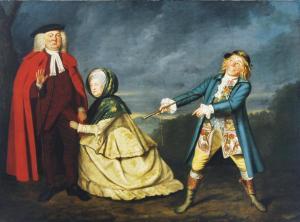 PARKINSON Thomas 1744-1789,Edward Shuter as Mr. Hardcastle,Christie's GB 2009-01-28