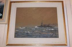 PARKYNS William Samuel,Royal Navy battleships, 'U Boat Hunters',1940,Henry Adams 2019-10-09