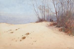 PARKYNS William Samuel 1875-1949,sand dunes,Burstow and Hewett GB 2023-08-31