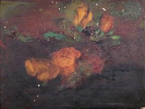PARLAGHY Vilma 1863-1924,Roses on a table,Matsa IL 2018-11-05