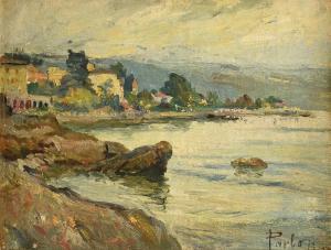 PARLO Percy 1890-1967,French Riviera,1913,Simpson Galleries US 2022-10-01