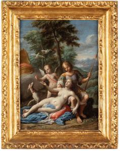 PARMIGIANINO Michele Rocca 1670-1751,Venere e Adone,Wannenes Art Auctions IT 2023-11-29