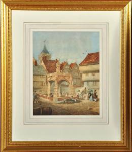 PARMINTER G 1847,The Old Poultry Cross, Salisbury,1848,Tring Market Auctions GB 2015-05-01